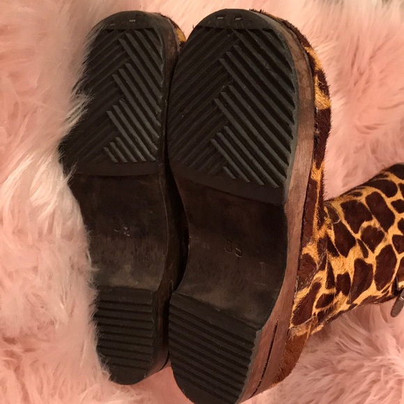 Hanna Andersson EU 33/ US 1.5 ponyhair clog boot - Picture 8 of 8